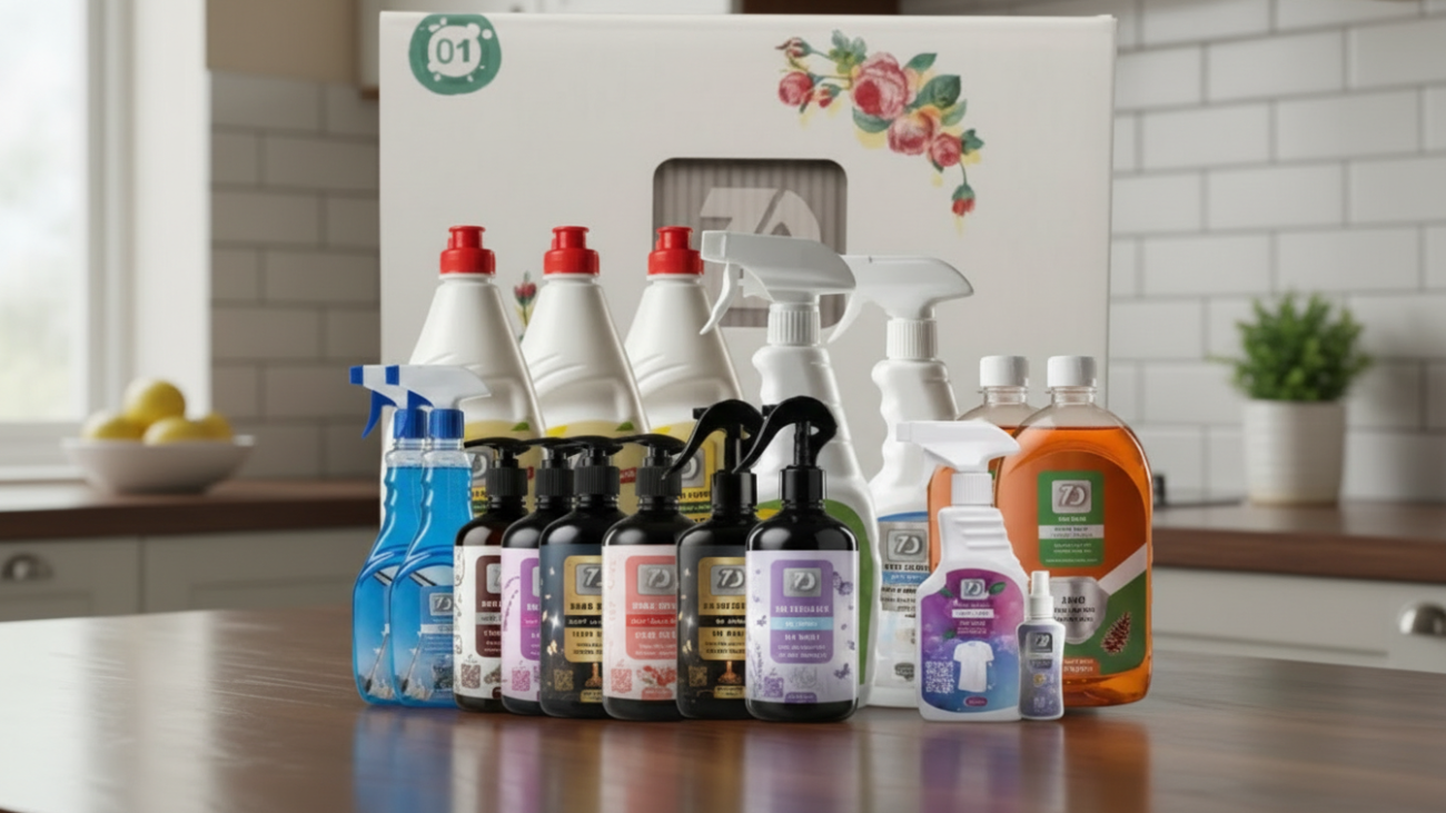 منتجات تنظيف المنزل